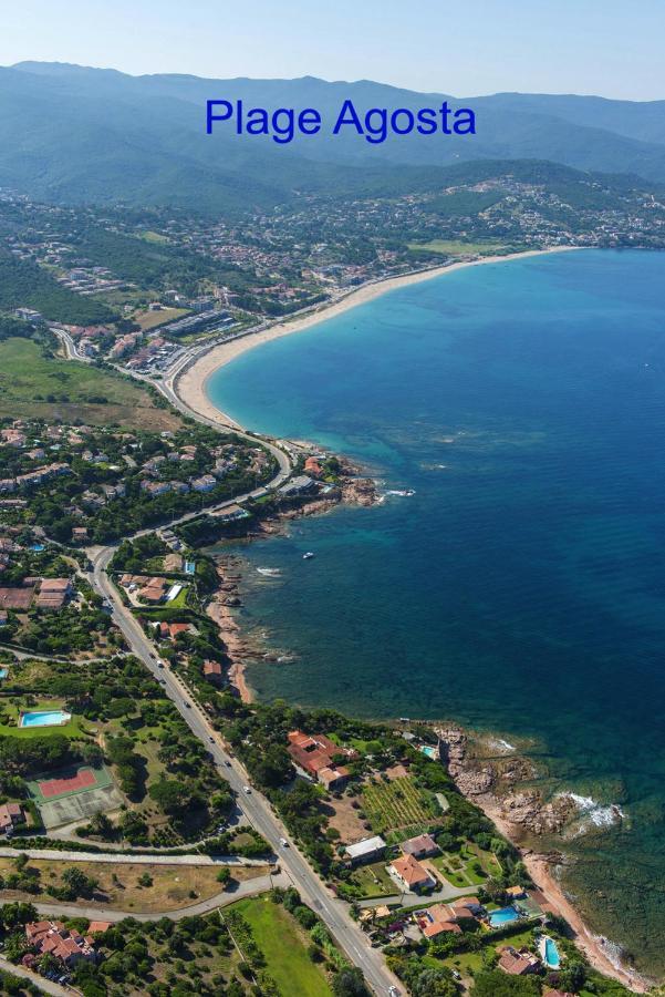 Vue Mer Panoramique Plage 50M Porticcio Corse Екстериор снимка
