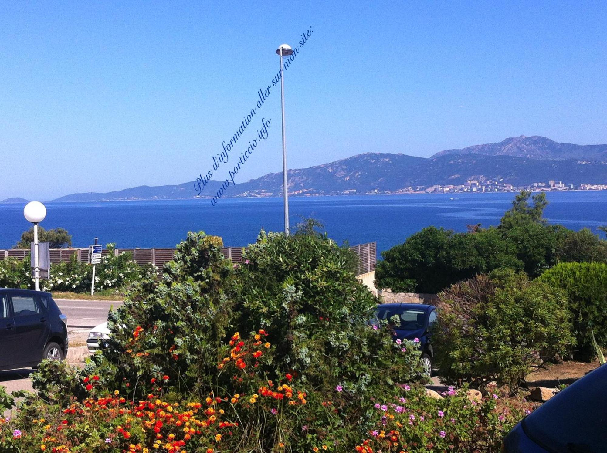 Vue Mer Panoramique Plage 50M Porticcio Corse Екстериор снимка