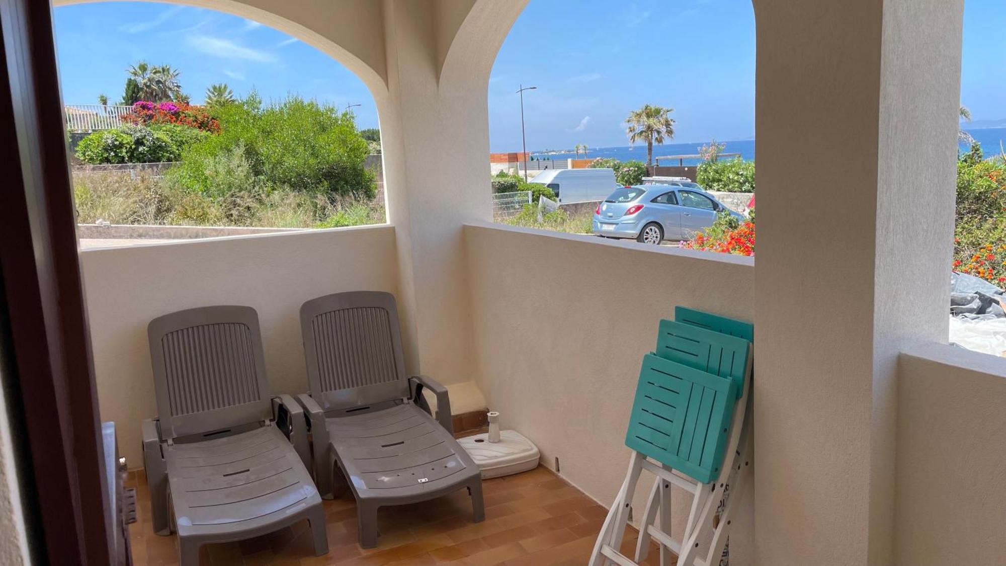 Vue Mer Panoramique Plage 50M Porticcio Corse Екстериор снимка